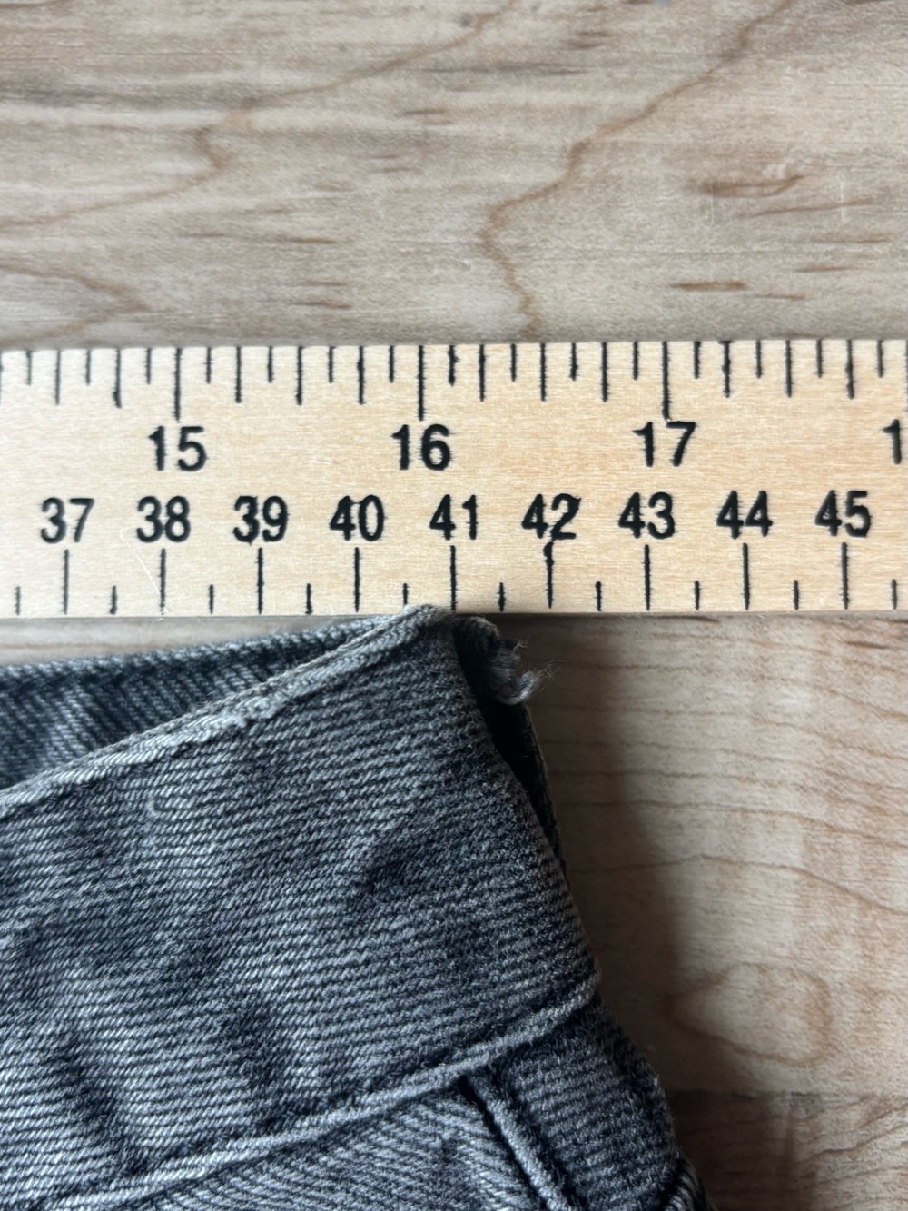 BDG Urban Outfitters Women's Mom High-Rise Jeans Washed Black Retro Grunge 32 - Picture 8 of 12